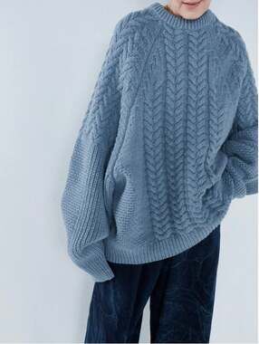 Cozy Oversized Designer RAEY Sweater